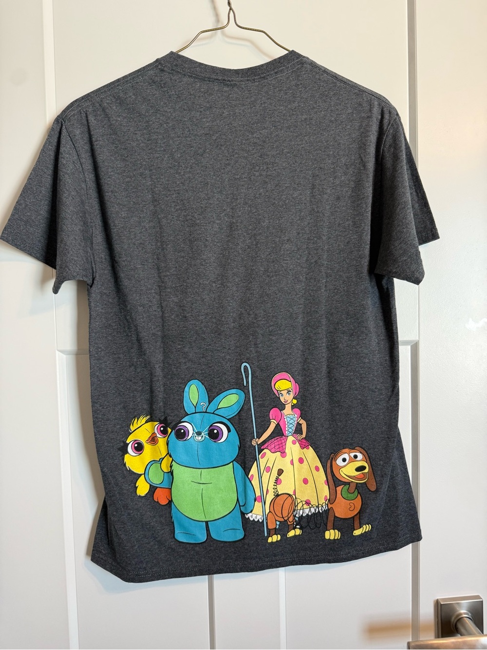 Disney Toy Story 4 Graphic Tee - Charcoal with Multicolor Characters - Picture 3 of 3